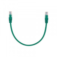 REXANT коммутац. шнур (патч-корд) U/UTP, cat5e, 0,3м, литой, RJ45-RJ45, LSZH, зеленый, 02-0106-03