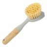 Щетка для посуды круглая d 60х230 мм, бамбуковая рукоятка, Home Palisad