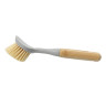 Щетка для посуды круглая d 60х230 мм, бамбуковая рукоятка, Home Palisad