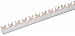 EKF шина соединительная типа FORK для 2-ф нагр. 63А 54 мод.  fork-02-63