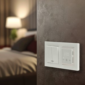 REXANT Терморегулятор цифровой RX-44W СУ, 16А, 3500W, 5...50 °C, белый 51-0577