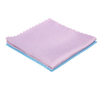 VETTA Салфетка из микрофибры для стекол и зеркал с переливом, 30х30см, 220г/кв.м., 2 цвета