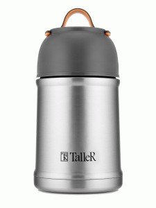 Термос Trevor широкое горло, 0,7л, суповой с ложкой, нерж сталь, TR-22433 Taller