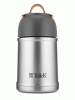 Термос Trevor широкое горло, 0,7л, суповой с ложкой, нерж сталь, TR-22433 Taller