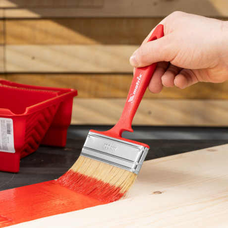 Кисть флейцевая "Эмали" Color Line 100 х 12 мм Matrix