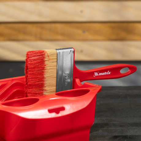 Кисть флейцевая "Эмали" Color Line 100 х 12 мм Matrix