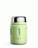 Термос BOBBER Jerrycan широк.горло 0,7л склад. ложка, мятный мохито