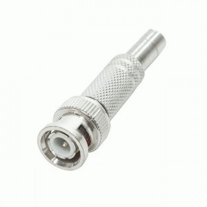 Штекер BNC метал, с пружиной, под винт Сигнал