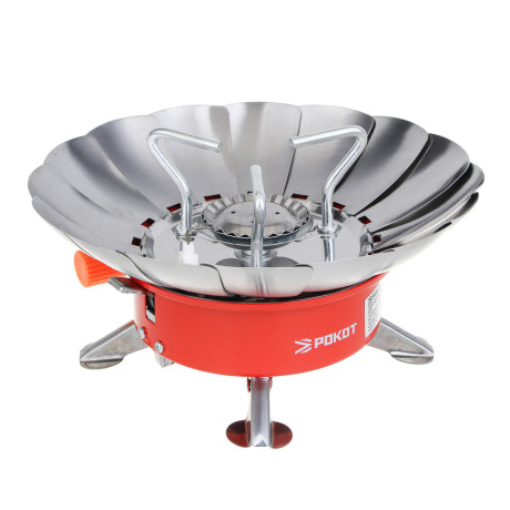 РОКОТ Плитка газовая к бал. с цанговым захватом портативная с лепестками малая