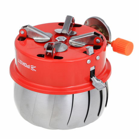 РОКОТ Плитка газовая к бал. с цанговым захватом портативная с лепестками малая