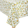 PROVANCE Лимонный курд Скатерть ПВХ 140х140см на текстильной основе, лимоны