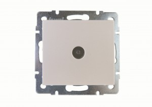 Lezard RAIN мех. роз. TV проходная СУ 1 мест. жемчужно-бел. перламутр (корпус PC) 703-3088-129