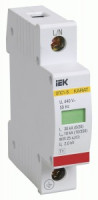 IEK ограничитель импульс. перенапр. ОПС1-B 1P In=30kA  Un=400B Im=60kA
