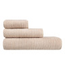 PROVANCE Basic Комплект полотенец, 3шт, 30х50, 50х80, 70х120, 95% пэ, 5% полиамид, 280гр/м, бежевый