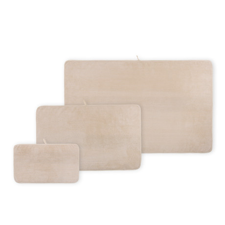 PROVANCE Basic Комплект полотенец, 3шт, 30х50, 50х80, 70х120, 95% пэ, 5% полиамид, 280гр/м, бежевый