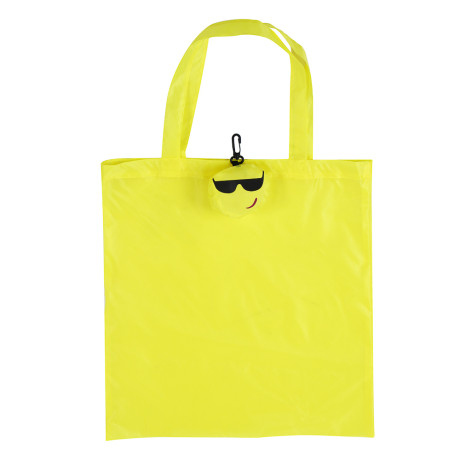 VETTA Сумка складная, смайлик, 39х40 см, ручка 25 см