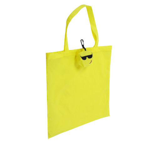 VETTA Сумка складная, смайлик, 39х40 см, ручка 25 см