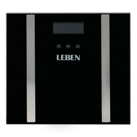 LEBEN Весы напольные диагностические, макс.нагр. до 180кг., 30х30х2,5см