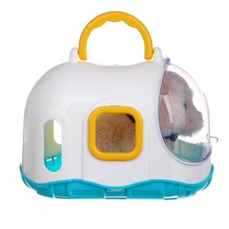 ИГРОЛЕНД Питомец интерактивный с акс, 2хАА, ABS, полиэстер, 47х24х23 см