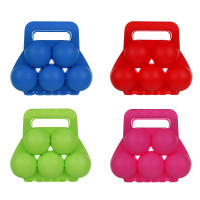 ИГРОЛЕНД Снежкостроитель на 5 снежков, 16x18x6см, PP, 5 цвет