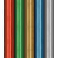 Упаковочная бумага матовая 70*100см, MESHU, 60г/м2, ассорти 5 дизайнов Арт.360833