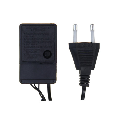 СНОУ БУМ Гирлянда эл. вьюн 10м, 100LED, мульти, 8 режимов,ПВХ черный, 220В