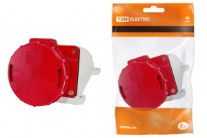 TDM розетка 145 стационарная 3Р+РЕ+N 125А 380В IP54 (2!) SQ0602-0009