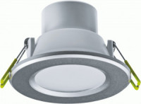Navigator св-к встр. св/д даунлайт  6W(420lm) 4000K 4K 100x70 серебро NDL-P1-6W-840-SL-LED 94834
