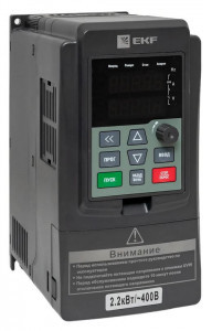 EKF PROxima преобразователь частоты VECTOR-100 2,2/4кВт 3х400В, Modbus VT100-2R2-3B