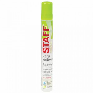 Клей канцелярский STAFF, 50 мл, сетчатый аппликатор, 228408