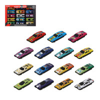 ИГРОЛЕНД Набор металлических машинок, 15 шт, металл, PP, 25х17х2 см