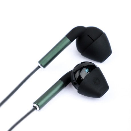 FORZA Наушники проводные вкладыши, гарнитура, с трапец. насадкой, пластик