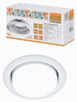 TDM св-к встр. СВ 01-08 GX53 220 В 50 Гц белый 10 шт/уп НародныйSQ0359-0104