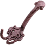 Крючок мебельный 3 Беларусь, цвет медь