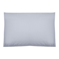 BY COLLECTION Наволочка 2шт 50х70см, 100% хлопок, серый