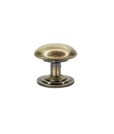 Ручка мебельная 2881 металл гриб, цвет медь