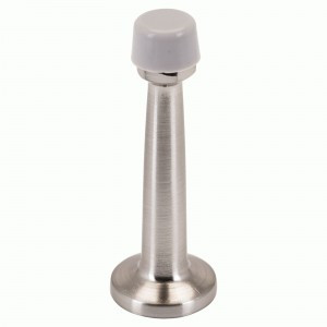 Апекс DS-0015-S мат.никель ограничитель дверной прямой (300,10)