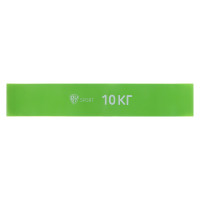 Фитнес-резинка тм BY SPORT, 10кг, 30х5х0,05см, латекс