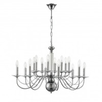 LUMION 8034/16 CLASSI LN25 хром, мет./стекло Люстра Е14 16x40W 220V INCANTO