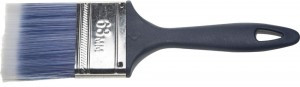 Кисть плоская ЗУБР "АКВА-МАСТЕР" "КП-13", искусственная щетина, пластмассовая ручка, 63мм (12!!!)