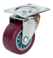 Колесо поворотное красное Ø 65мм