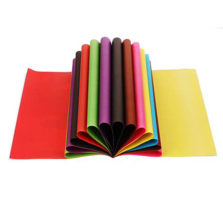 Бумага цветная ClipStudio, двусторонняя, 16 листов, 8 цветов, на скрепке