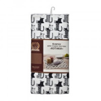 Коврик для сушки посуды "Котики", 35*50см, микрофибра, 17333 MARMITON