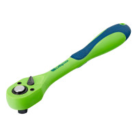 Ключ-трещотка 1/2&quot;, CrV, 72 зуба, с быстрым сбросом Сибртех