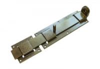 Засов Домарт с проушиной плоский ЗПП-350 бронза антик10)