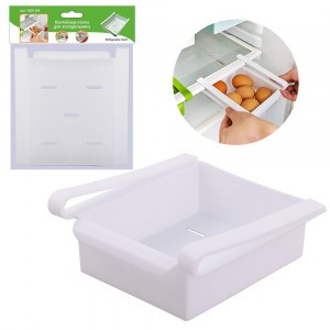 Контейнер-полка д/холодильника, 16*15,5*7см (кратность 6шт!!!), пластик VL80-164 Мультидом