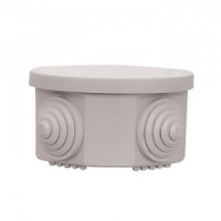 EKF коробка распр. КМР-040-039 с крышкой наружная (85х40) 4 мембр. ввода IP54  plc-kmr-040-039