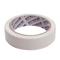 STEKKER малярная лента (крепп скотч) 36 мм длина 25 м на бумажной основе белая INTP7-36-25 39151