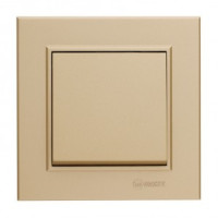 Makel Karea выкл. СУ 1 кл. латунь 56057001