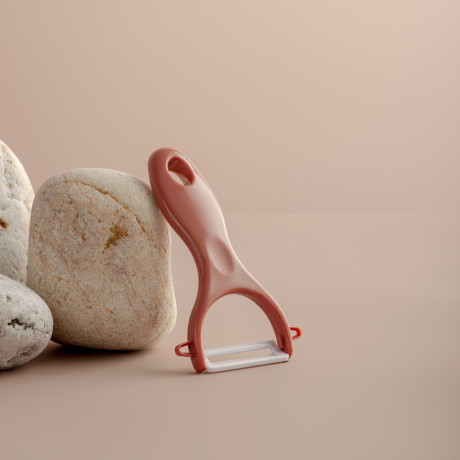 SATOSHI Катто Овощечистка, керамическое горизонтальное лезвие